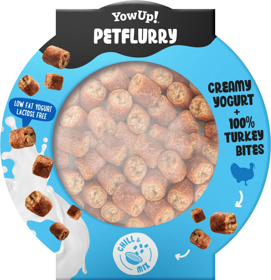 Friandise crémeuse pour chien à la dinde – YowUp! PetFlurry – Image 2