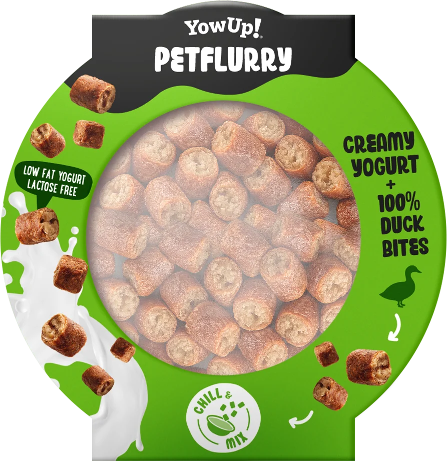 Friandise crémeuse pour chien au canard – YowUp! PetFlurry – Image 2