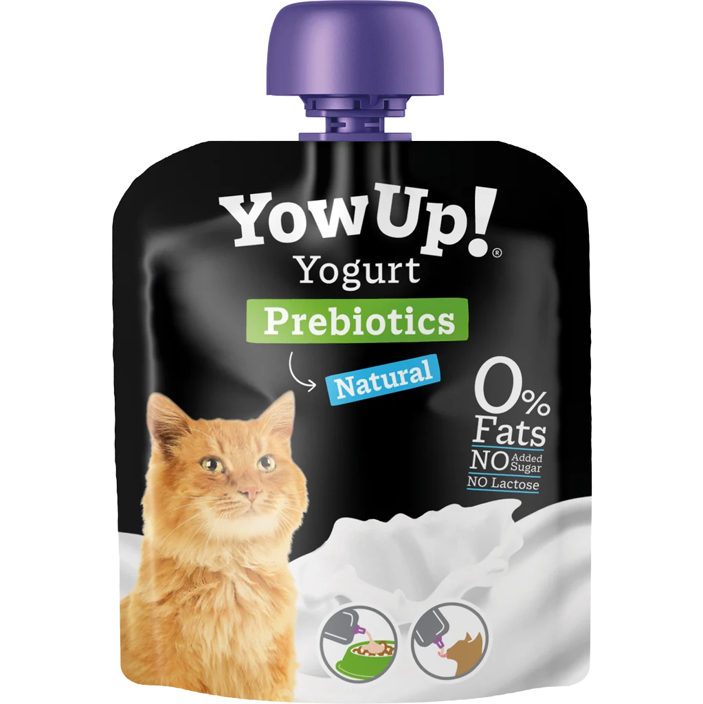 Yaourt pour chats aux prébiotiques, sans lactose – YowUp! Yoghurt Cats Natural Prebiotics – Image 1