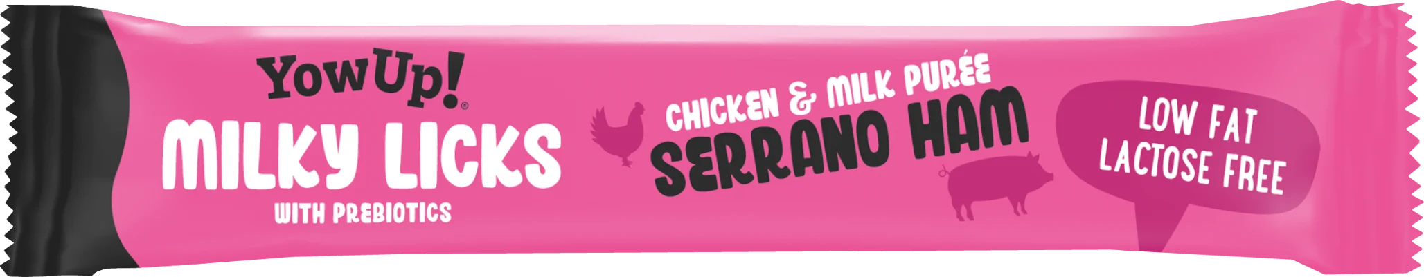 Friandise à lécher pour chat saveur jambon de Serrano – YowUp! Milky Licks – Image 2