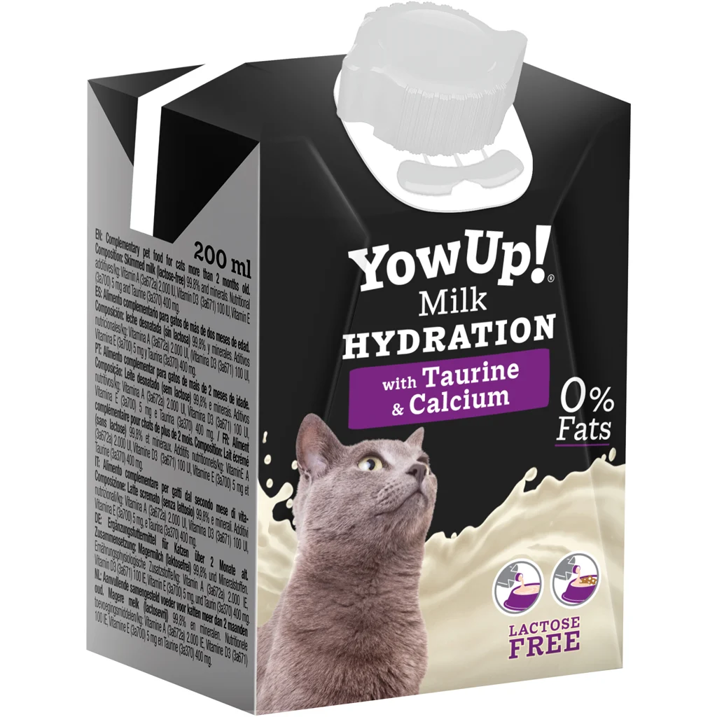 YOWUP260.png Lait pour chat sans lactose et sans matières grasses, 200 ml – YowUp! Cat Milk Hydration – Image 1