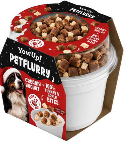 Friandise pour chien à la dinde et à la pomme – YowUp! PetFlurry Turkey & Apple Bites « Christmas edition 2026 »
