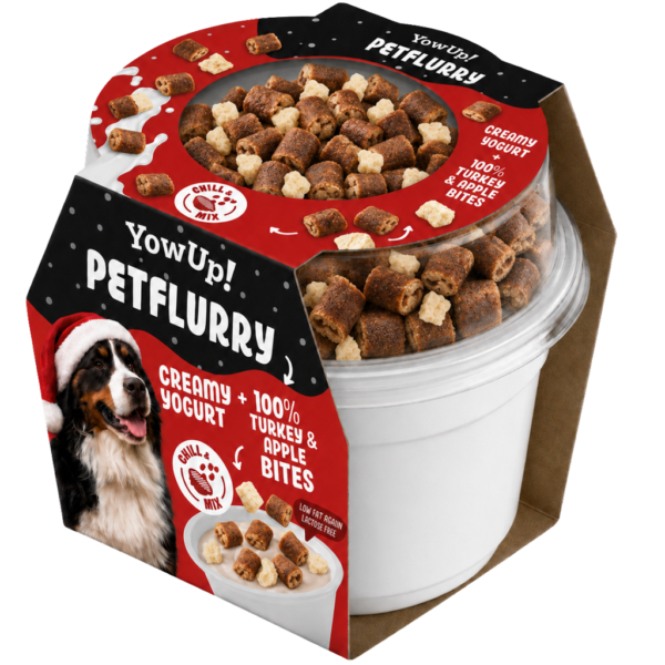 Friandise pour chien à la dinde et à la pomme – YowUp! PetFlurry Turkey & Apple Bites « Christmas edition 2026 »