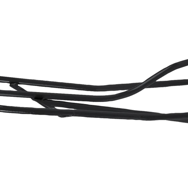Porte selle modèle anglais avec soutien supplémentaire, noir, 54 cm