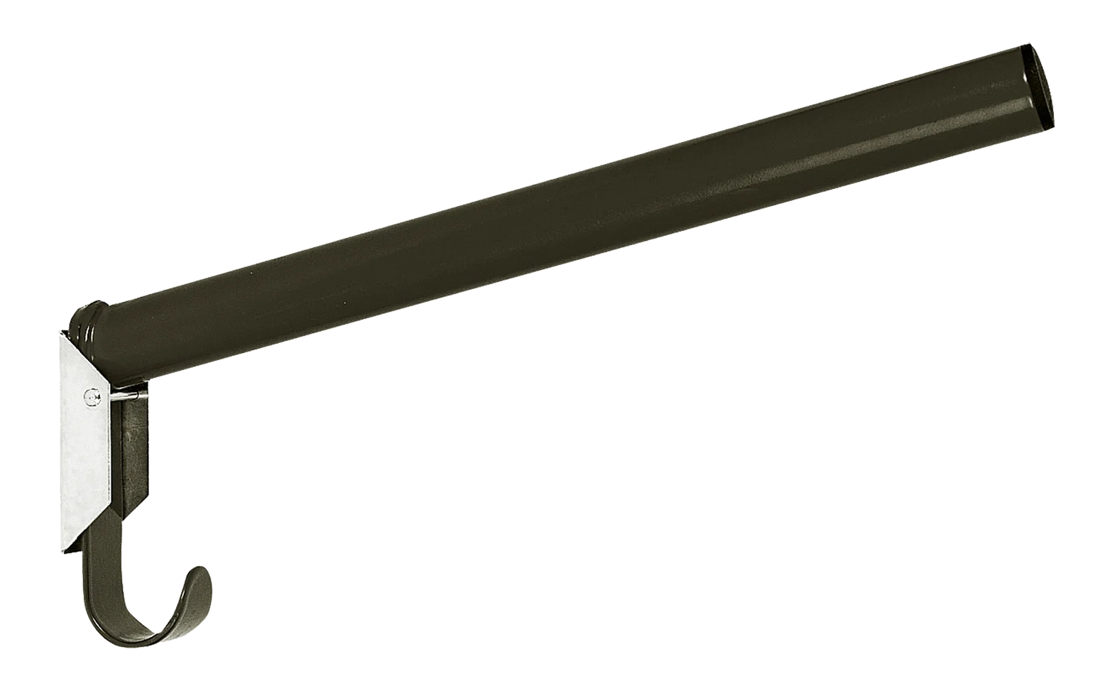 ZADE0002.png Porte selle pliant avec crochet pour bride, 44 cm, noir – Image 1