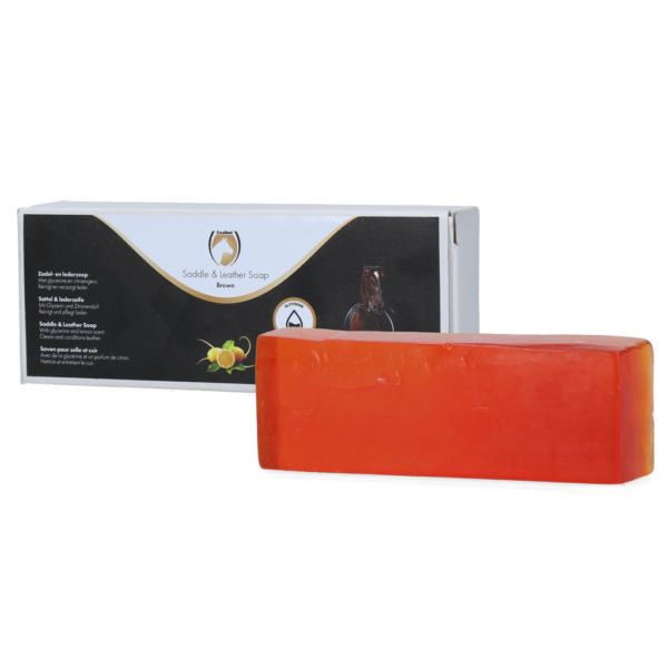 Pain de savon pour cuir avec glycérine et parfum citron, 330 g