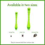 Tire tique avec ouverture pour porte clés, 2 pièces – Zenpet Tick Tornado – Image 3