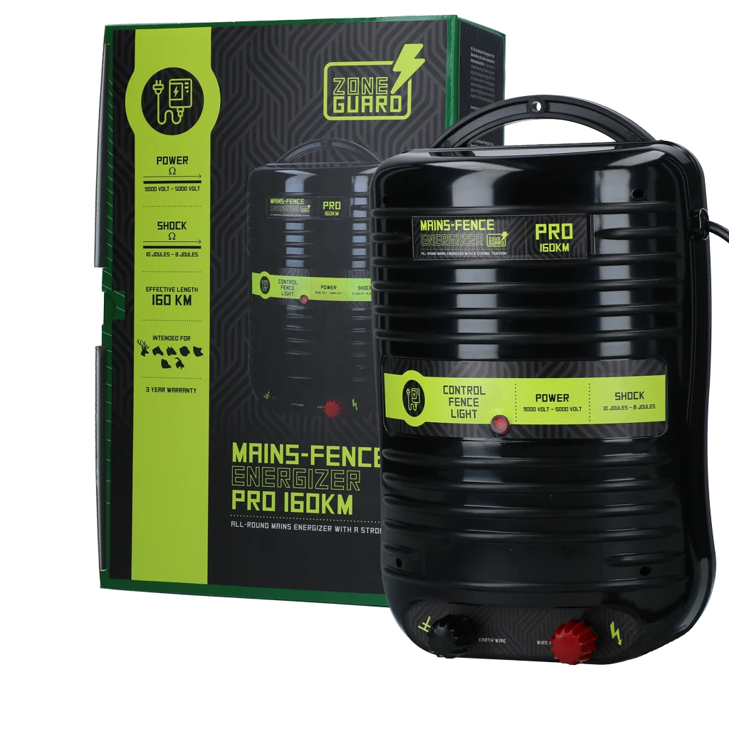 Électrificateur sur secteur – ZoneGuard Energizer Pro 160 km – Image 1