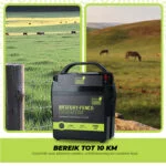 Électrificateur sur pile 9 V – ZoneGuard Battery Energizer Pro 10 km – Image 4