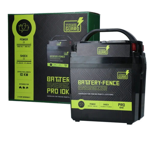 Électrificateur sur pile 9 V – ZoneGuard Battery Energizer Pro 10 km