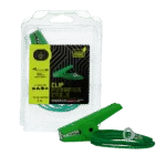Câble de raccordement de terre avec pinces crocodile, 100 cm – ZoneGuard – Image 2