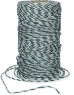Fil de clôture 3 mm, blanc et vert foncé, 200 m – ZoneGuard Basic – Image 2