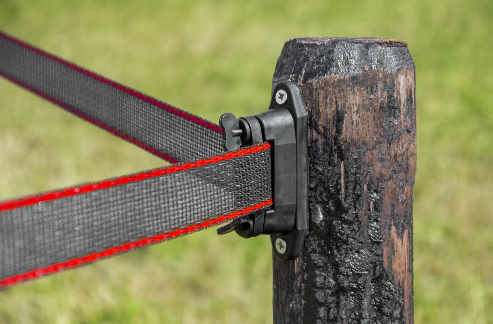 Ruban électrifiable marron 40 mm avec bords renforcés, 200 m – ZoneGuard Plus – Image 4