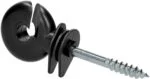 Isolateur anneau avec âme traversante, noir, 25 pièces – ZoneGuard Strong