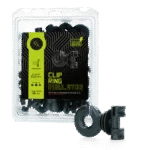 Isolateur anneau pour piquets en acier ovales, 25 pièces – ZoneGuard Clip – Image 2
