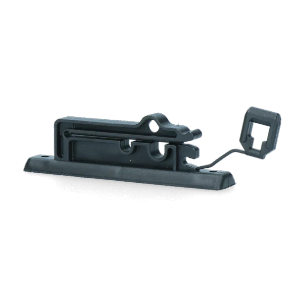 Isolateur de clôture électrique pour cordon et fil jusqu’à 6 mm et ruban jusqu’à 40 mm, 10 pièces – ZoneGuard