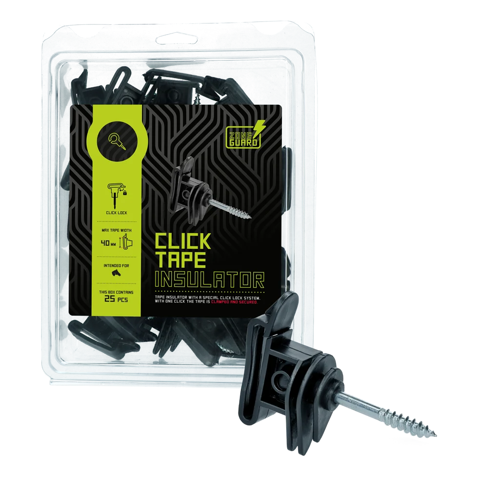 Isolateur pour ruban avec système à clip jusqu’à 40 mm, 25 pièces – ZoneGuard Click – Image 2