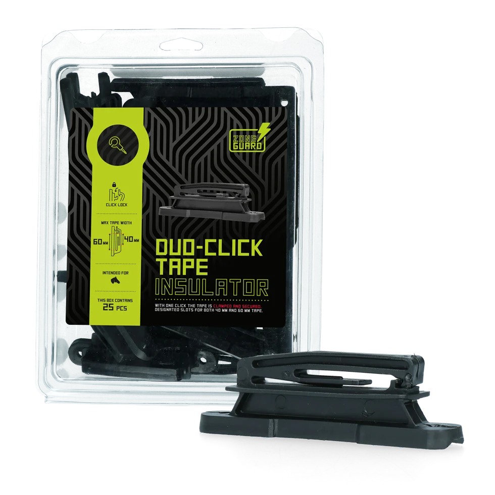Isolateur pour ruban jusqu’à 60 mm, 25 pièces – ZoneGuard Duo-Click – Image 2