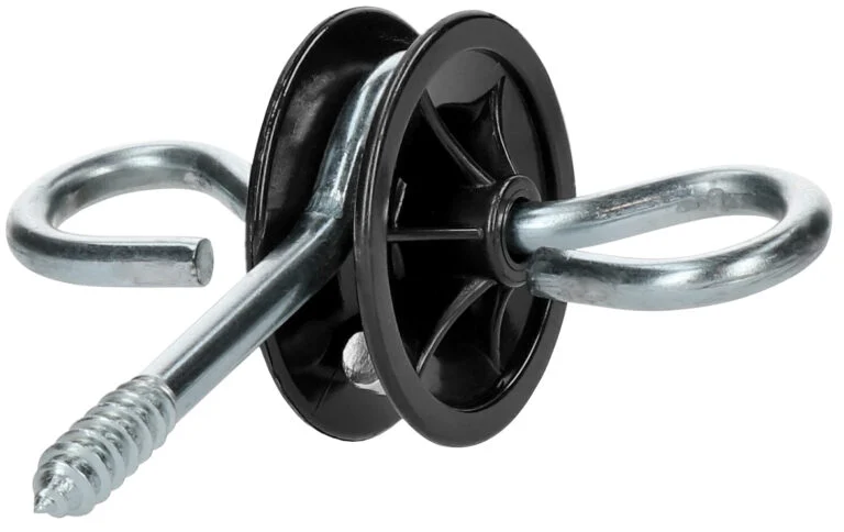 Ancrage pour poignée de portail avec isolateur, 10 pièces – ZoneGuard