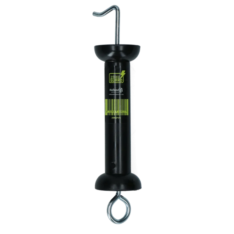 Poignée de portail avec crochet extra large, noire – Poignée de portail ZoneGuard Basic plus