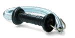 Poignée de porte avec ressort, diamètre du ressort 25 mm, extensible jusqu’à 5 m – ZoneGuard