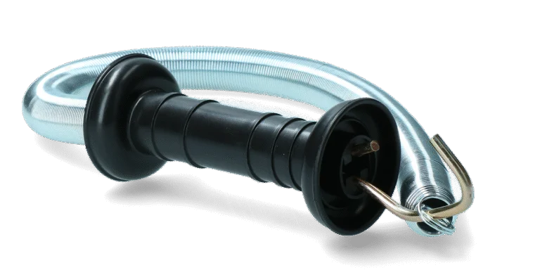 Poignée de porte avec ressort, diamètre du ressort 25 mm, extensible jusqu’à 5 m – ZoneGuard