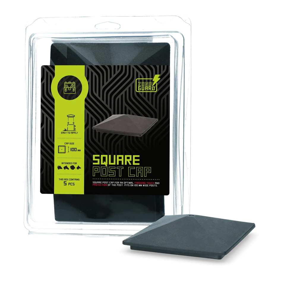 ZONE0659.png Chapeau de poteau carré 100 mm – ZoneGuard – Image 1