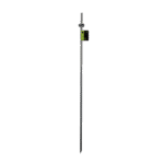 Piquet de terre galvanisé avec pince, 1 m – ZoneGuard