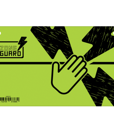 Panneau de danger : clôture électrique – ZoneGuard