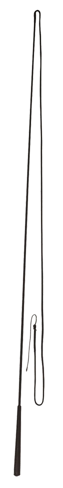 Fouet de longe en fibre de verre 180 cm, longueur totale 410 cm – Image 1