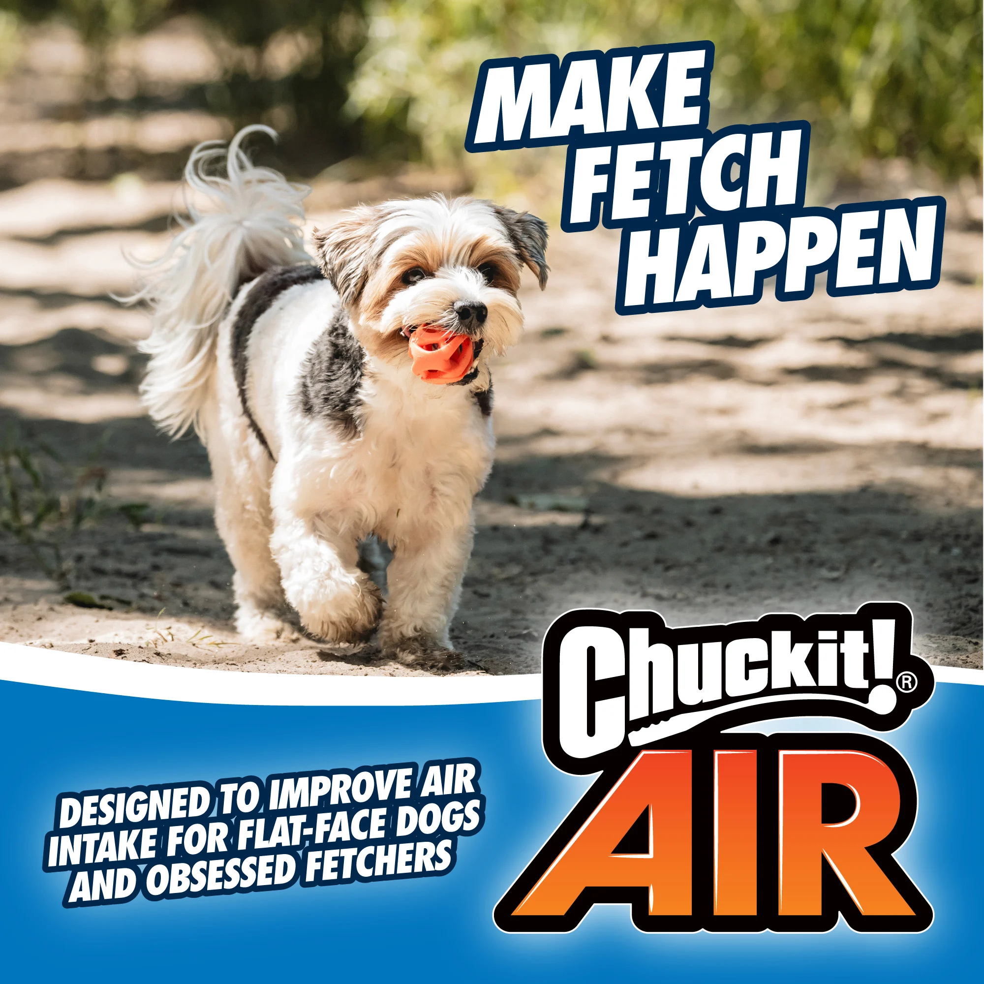 Balle pour chien à rapporter, flottante, Ø 6 cm, 2 pièces – Chuckit! Air Fetch Ball – Image 6