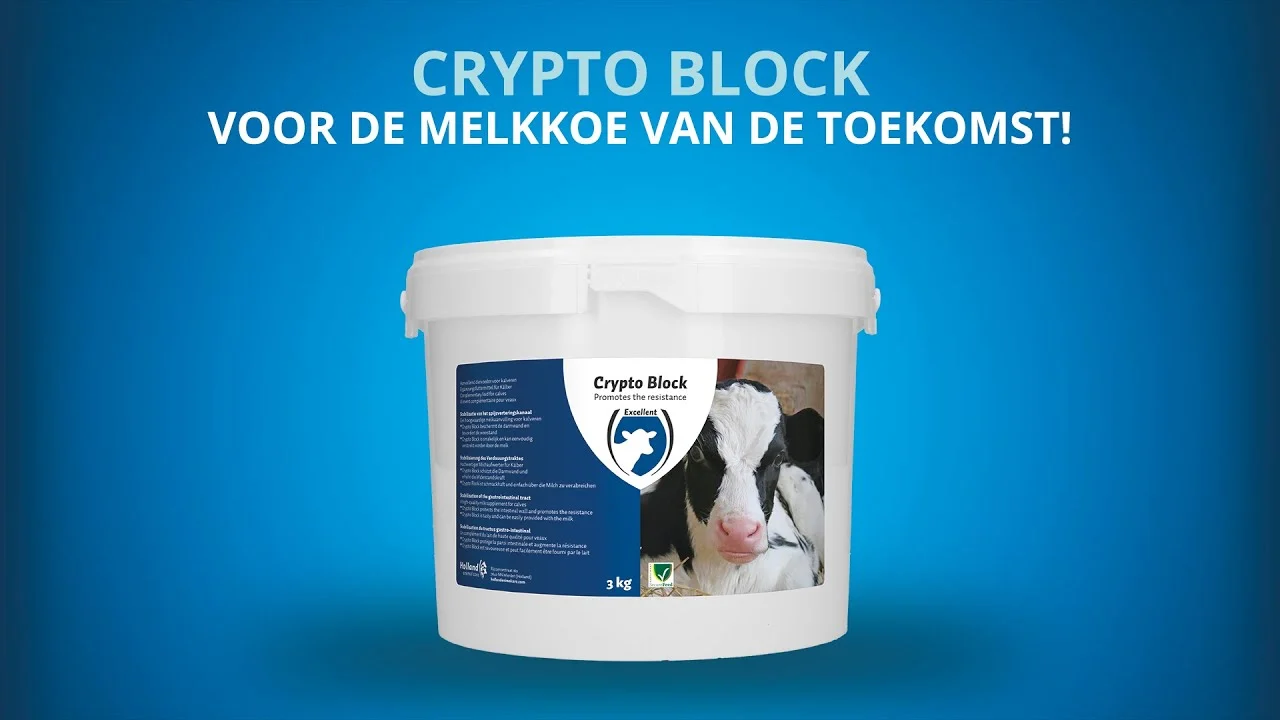 Complément alimentaire pour veaux et agneaux, 2,4 kg – Excellent Crypto Block – Image 2