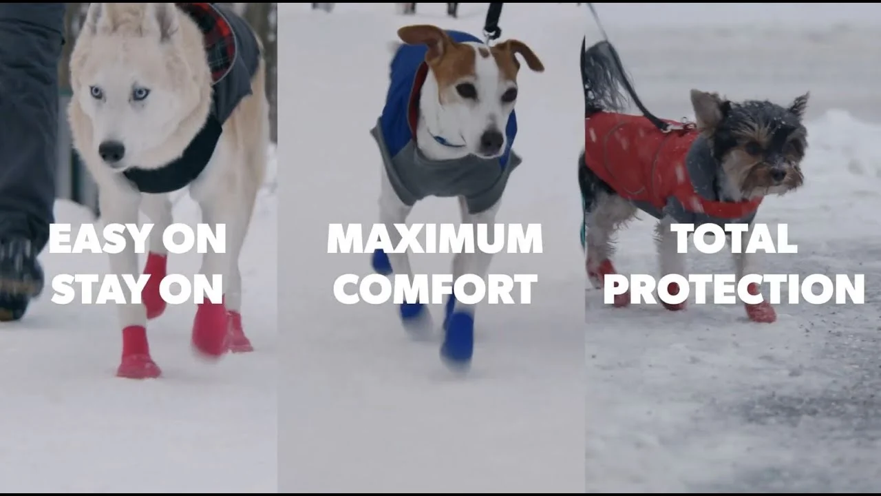 Chaussures pour chien antidérapantes et imperméables, taille XXS, camouflage et gris, 2 pièces – Goo-eez Ultras – Image 3